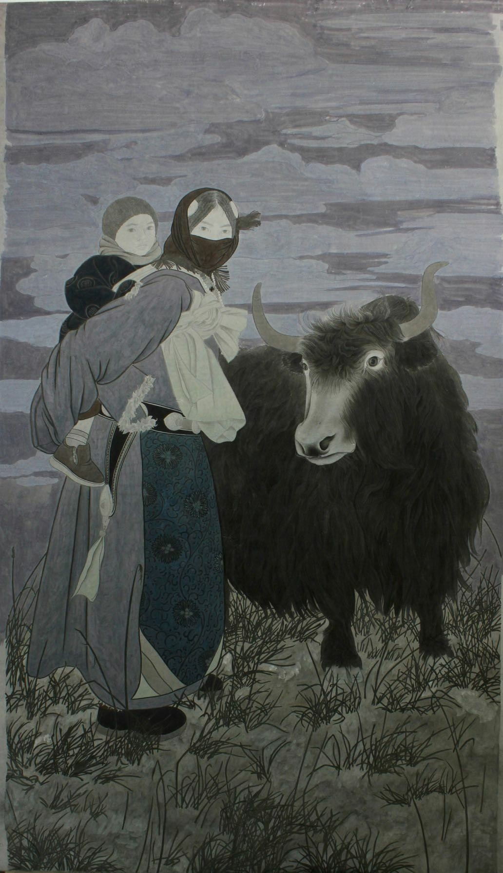 罗佳《何时是归期》190cm×114.5cm_看图王.jpg